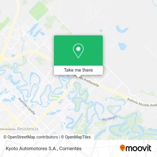 Kyoto Automotores S.A. map