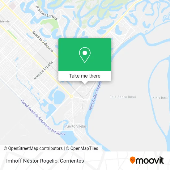 Imhoff Néstor Rogelio map