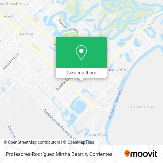 Profesores-Rodríguez Mirtha Beatriz map