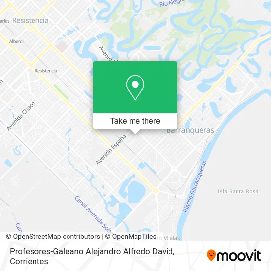 Profesores-Galeano Alejandro Alfredo David map