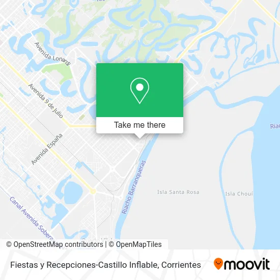 Fiestas y Recepciones-Castillo Inflable map