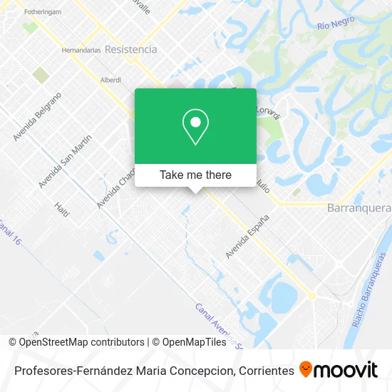 Profesores-Fernández Maria Concepcion map