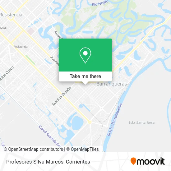 Profesores-Silva Marcos map