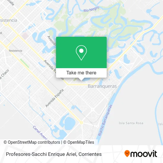 Profesores-Sacchi Enrique Ariel map