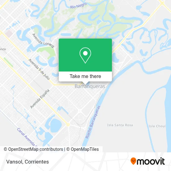 Vansol map