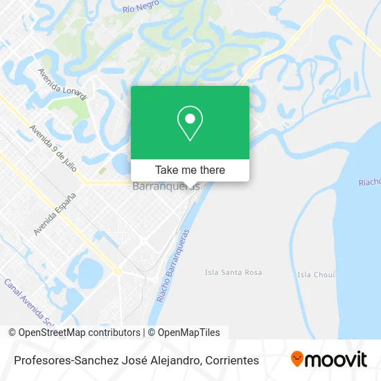 Profesores-Sanchez José Alejandro map