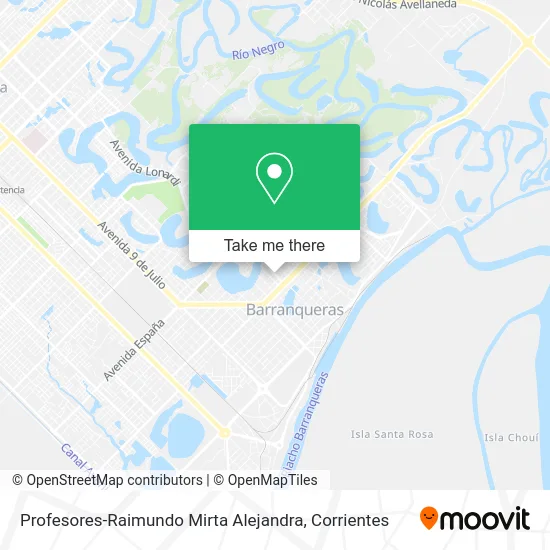 Profesores-Raimundo Mirta Alejandra map