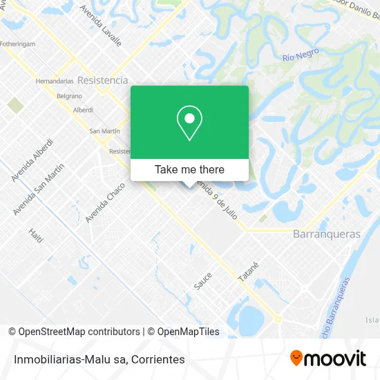 Inmobiliarias-Malu sa map
