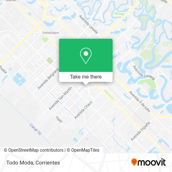 Mapa de Todo Moda