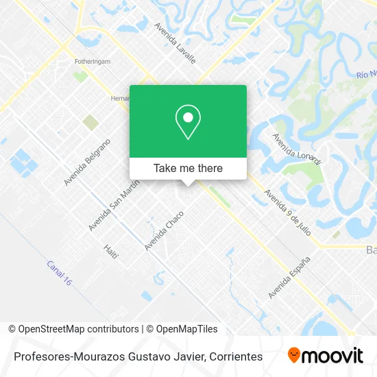 Profesores-Mourazos Gustavo Javier map