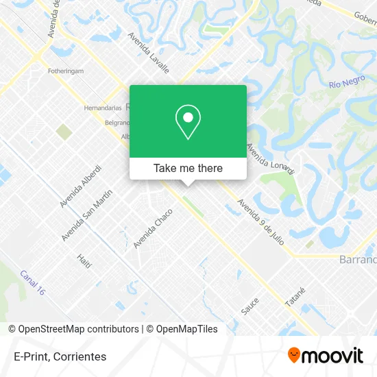 E-Print map