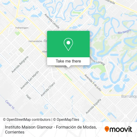 Instituto Maison Glamour - Formación de Modas map