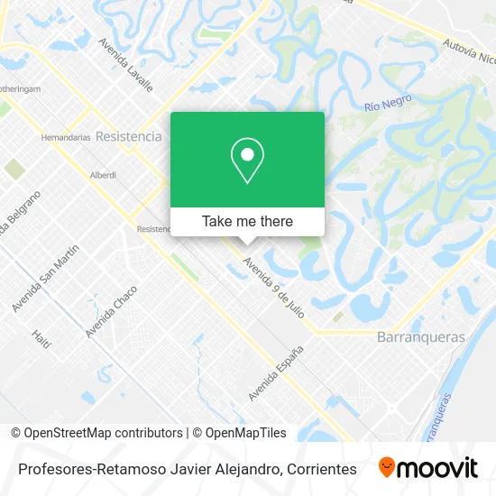 Profesores-Retamoso Javier Alejandro map