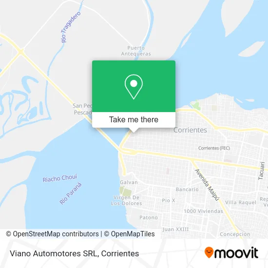 Viano Automotores SRL map