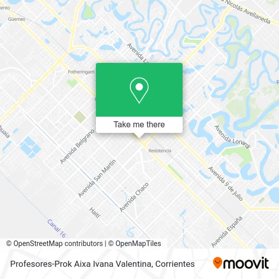 Profesores-Prok Aixa Ivana Valentina map