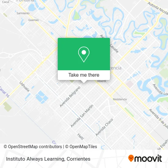 Instituto Always Learning map