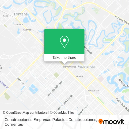 Construcciones-Empresas-Palacios Construcciones map