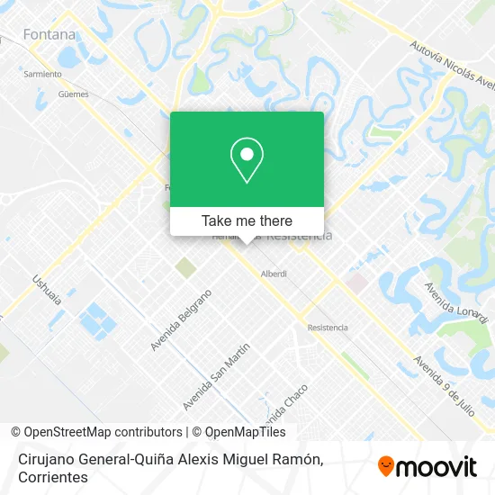 Mapa de Cirujano General-Quiña Alexis Miguel Ramón