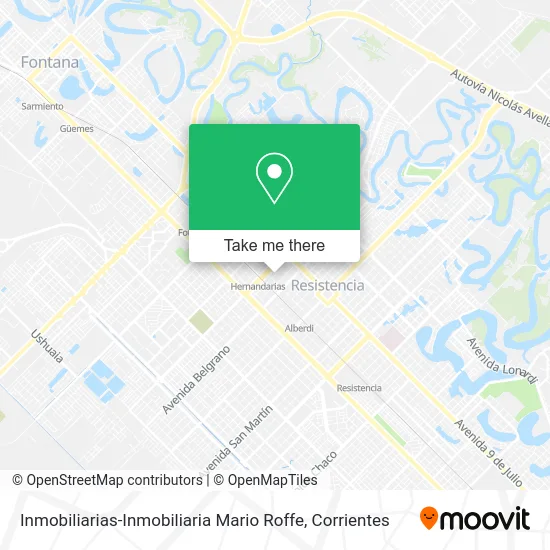 Inmobiliarias-Inmobiliaria Mario Roffe map