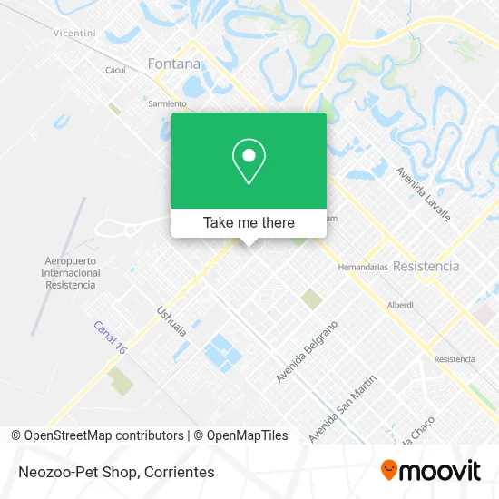 Neozoo-Pet Shop map