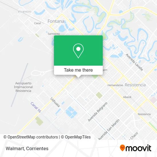 Walmart map