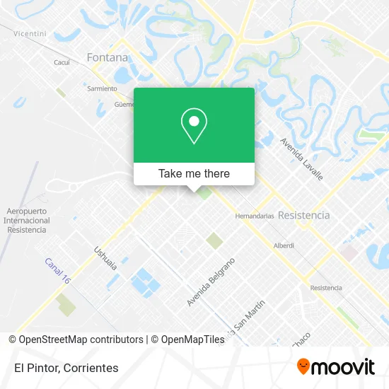 El Pintor map