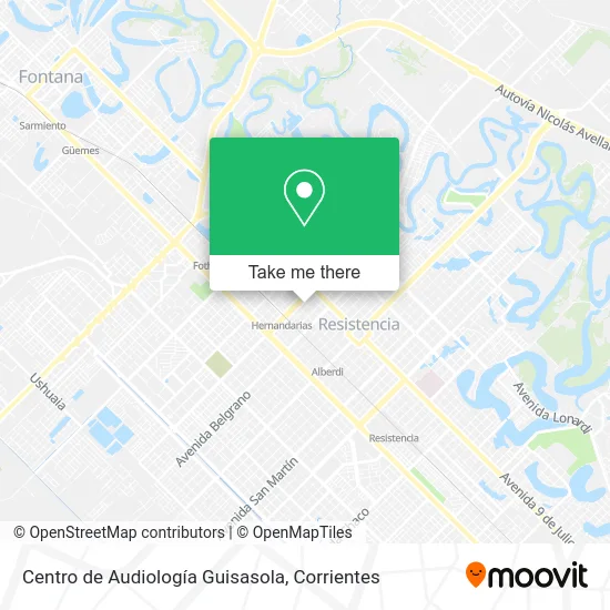 Centro de Audiología Guisasola map
