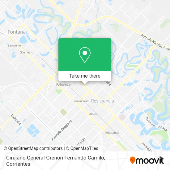 Mapa de Cirujano General-Grenon Fernando Camilo
