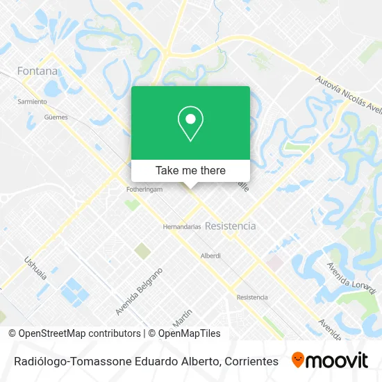 Radiólogo-Tomassone Eduardo Alberto map