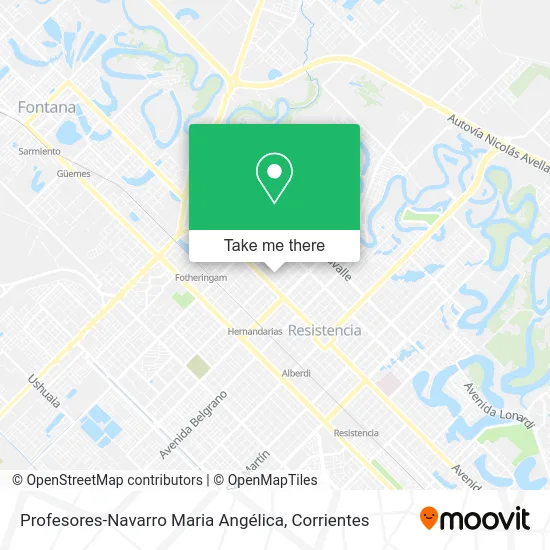 Profesores-Navarro Maria Angélica map