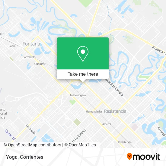 Yoga map