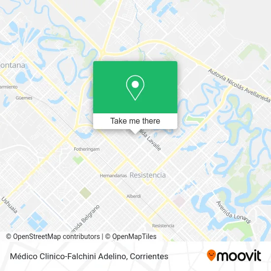 Médico Clinico-Falchini Adelino map