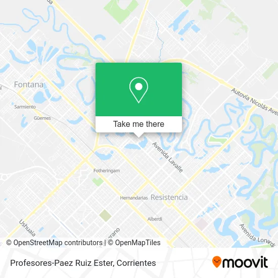 Profesores-Paez Ruiz Ester map