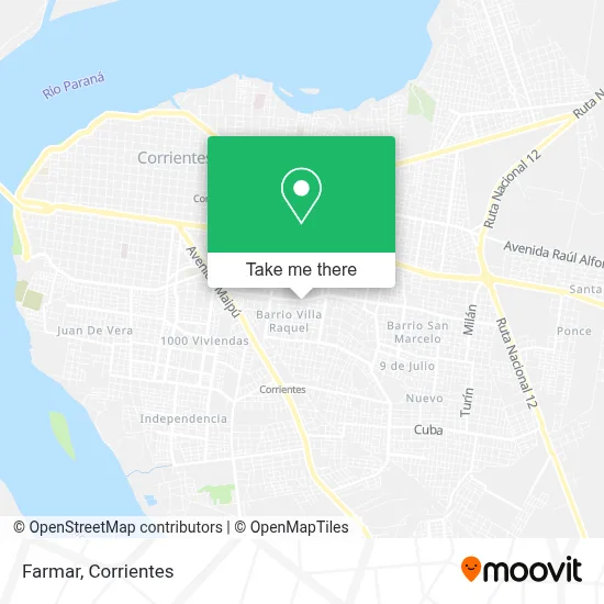 Farmar map