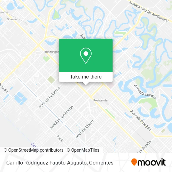 Mapa de Carrillo Rodríguez Fausto Augusto