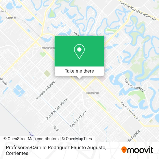Profesores-Carrillo Rodríguez Fausto Augusto map