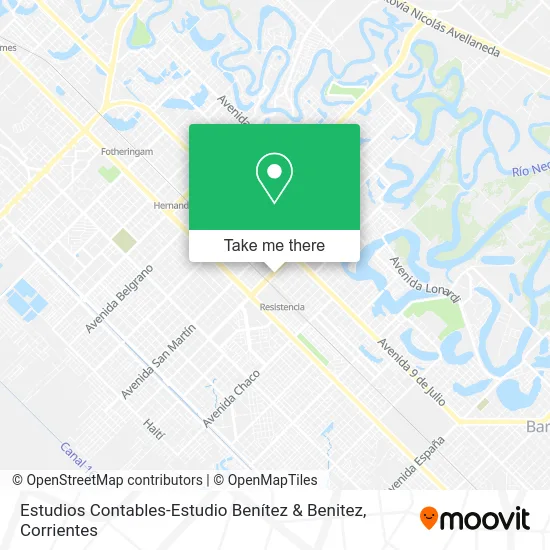 Estudios Contables-Estudio Benítez & Benitez map