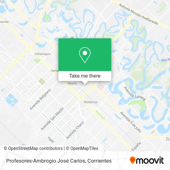 Mapa de Profesores-Ambrogio José Carlos