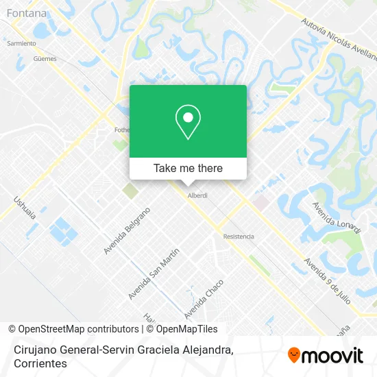 Mapa de Cirujano General-Servin Graciela Alejandra
