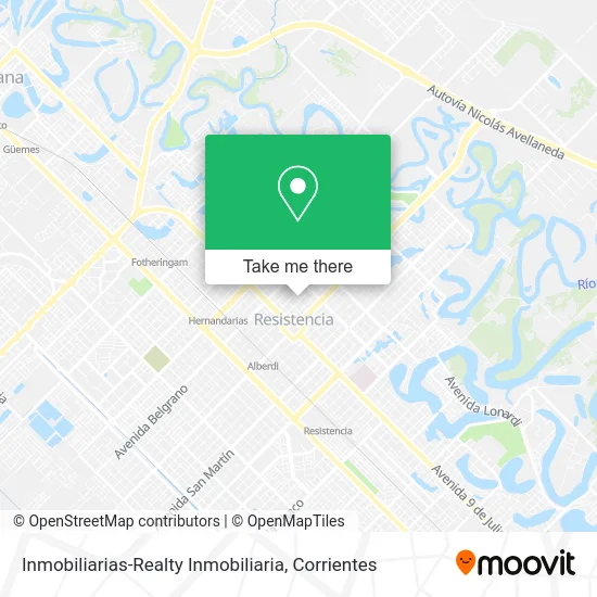 Inmobiliarias-Realty Inmobiliaria map