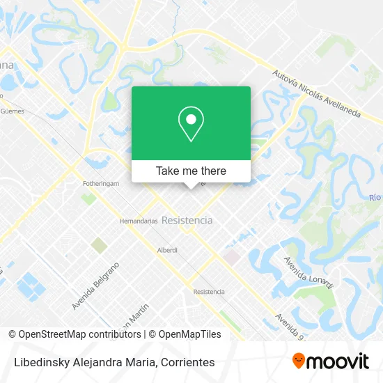 Libedinsky Alejandra Maria map