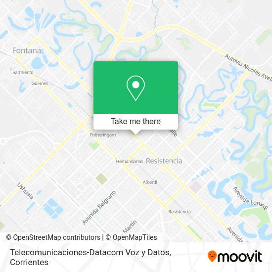 Telecomunicaciones-Datacom Voz y Datos map