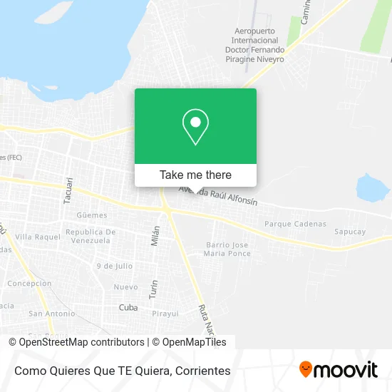 Mapa de Como Quieres Que TE Quiera