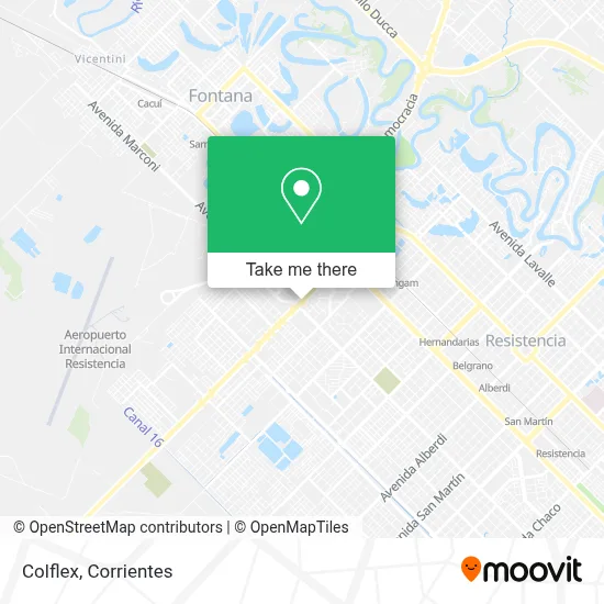 Colflex map