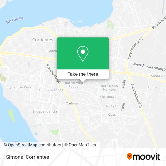 Simona map