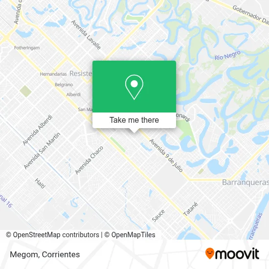 Megom map