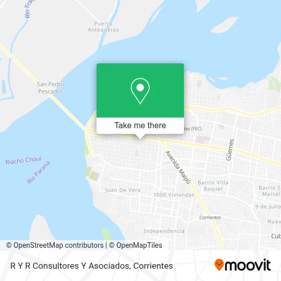 R Y R Consultores Y Asociados map