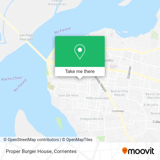 Proper Burger House map