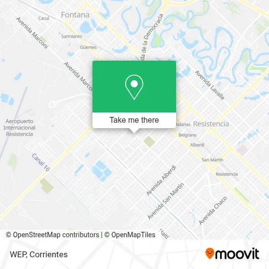 Wep map