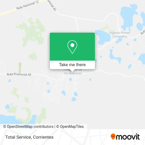 Total Service map